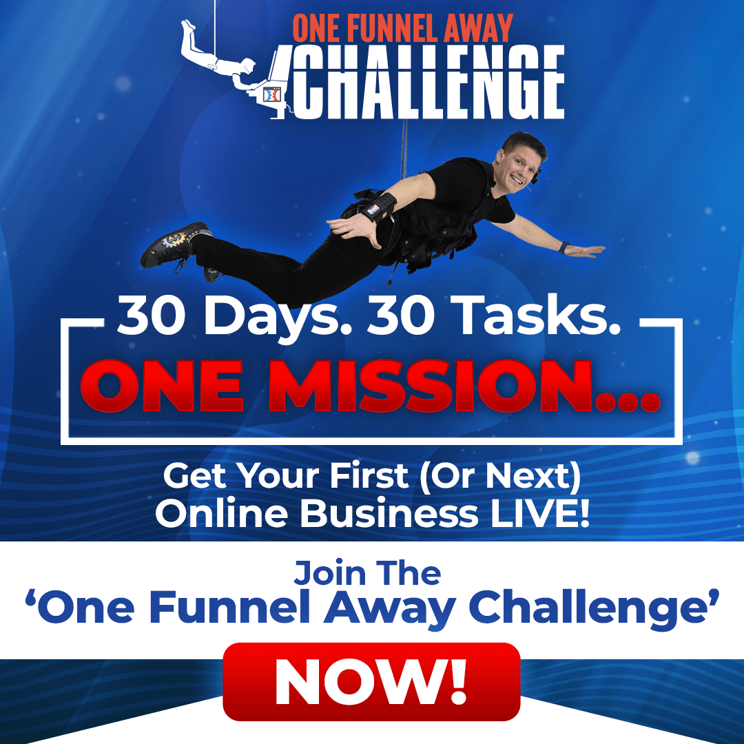 One Funnel Away Challenge by ClickFunnels